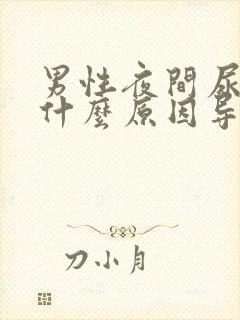 男性夜间尿频是什么原因导致的