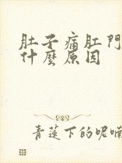 肚子痛肛门流血什么原因