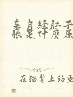 来月经肚子胀腰胀是什么原因