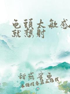 龟头太敏感一插就想射