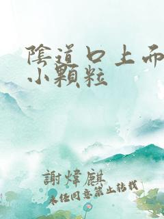 阴道口上面起了小颗粒