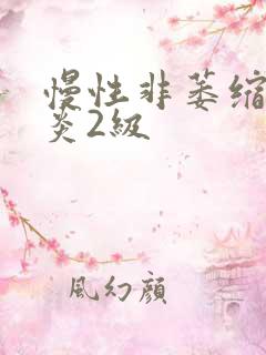 慢性非萎缩性胃炎2级