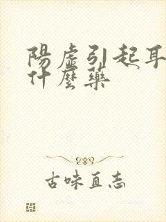 阳虚引起耳鸣吃什么药