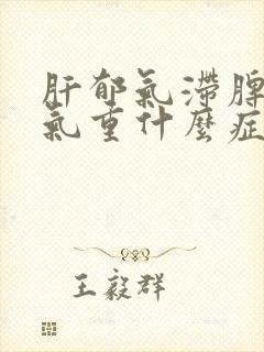 肝郁气滞脾虚湿气重什么症状