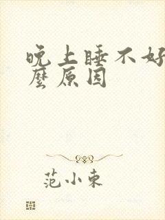 晚上睡不好觉什么原因