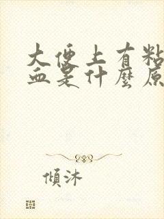 大便上有粘液带血是什么原因引起的