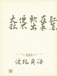 大便软在肛门口拉不出来怎么办