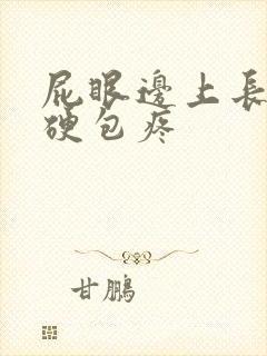 屁眼边上长了个硬包疼