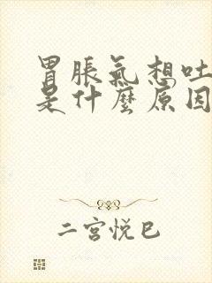 胃胀气想吐打嗝是什么原因