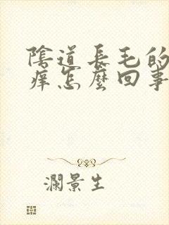 阴道长毛的地方痒怎么回事