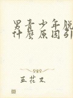 男青少年脱发是什么原因引起的