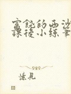 富饶的西沙群岛课后小练笔100字