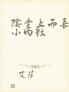 阴囊上面长一些小肉粒