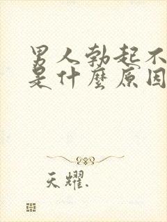 男人勃起不坚挺是什么原因