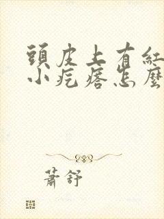 头皮上有红色的小疙瘩怎么回事