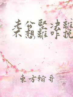 老公坚决离婚我不想离咋挽救