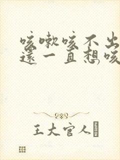 咳嗽咳不出来痰还一直想咳怎么办