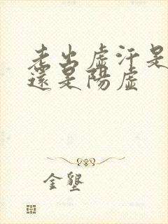 老出虚汗是阴虚还是阳虚