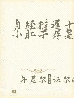 月经推迟十来天小肚子疼是怎么回事