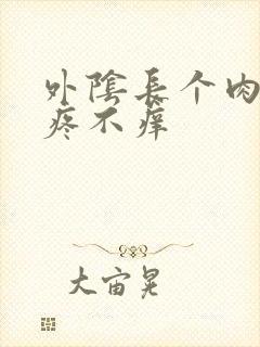 外阴长个肉粒不疼不痒