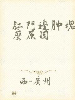 肛门边肿块是什么原因