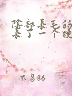 阴部长毛的地方长了一个硬疙瘩