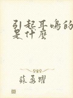 引起耳鸣的原因是什么