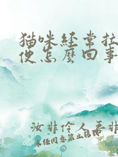 猫咪经常拉稀软便怎么回事