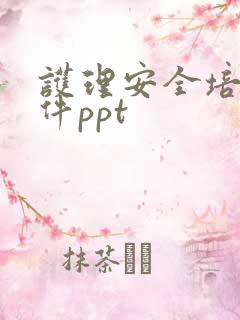 护理安全培训课件ppt