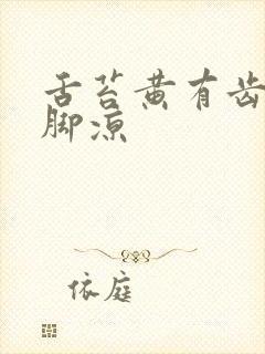 舌苔黄有齿痕手脚凉