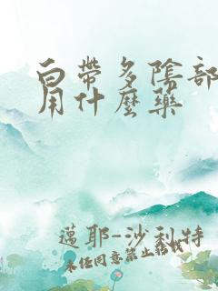 白带多阴部瘙痒用什么药