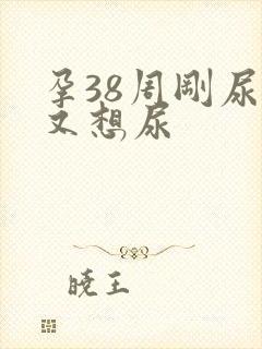 孕38周刚尿完又想尿