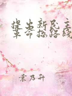 提出新民主主义革命总路线