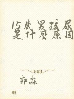 15岁男孩尿床是什么原因