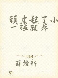 头皮起了小疙瘩一碰就疼