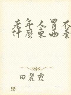 老年人胃不好吃什么东西养胃而且还有营养