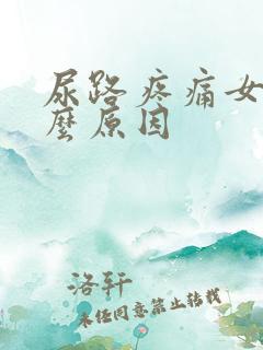 尿路疼痛女是什么原因