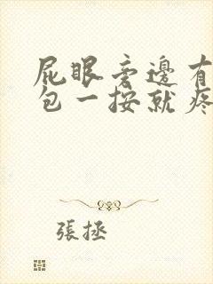 屁眼旁边有个硬包一按就疼