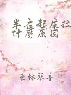 半夜起床拉尿是什么原因