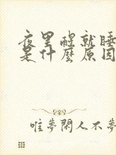 夜里醒就睡不着是什么原因