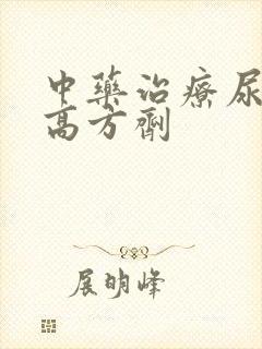 中药治疗尿蛋白高方剂