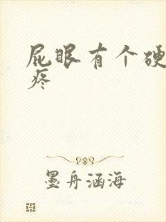 屁眼有个硬疙瘩疼