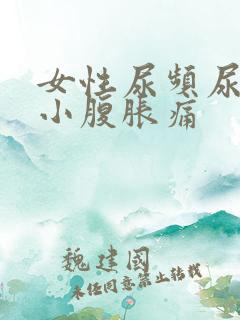 女性尿频尿不尽小腹胀痛