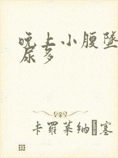 晚上小腹坠胀夜尿多