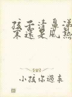 孩子清鼻涕是风寒还是风热