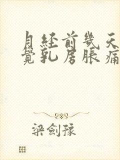 月经前几天会感觉乳房胀痛