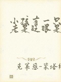 小孩有一只眼睛老是眨眼是什么原因