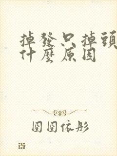 掉发只掉头顶是什么原因