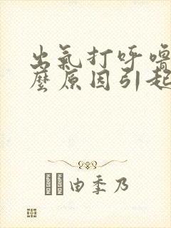 出气打呼噜是什么原因引起的