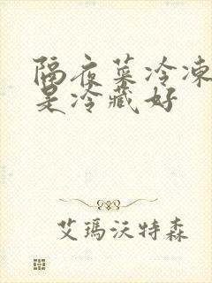 隔夜菜冷冻好还是冷藏好